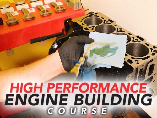 High Performance Engine Building Course - Engine Blue Printing - Learn How to Build High Horsepower Engines Step by Step video course and training
