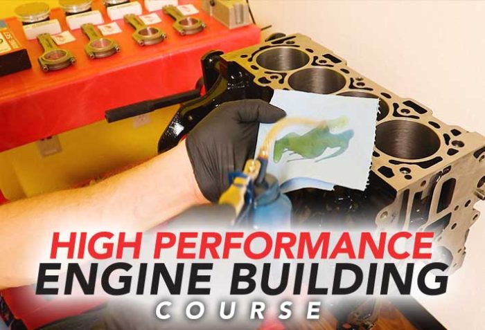 High Performance Engine Building Course