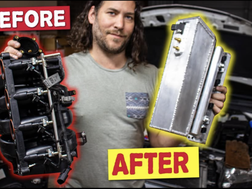 CNC Intake Manifold Kit DIY Plans for the 1.8L Ecotec