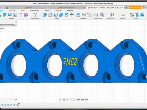 CNC Turbo Exhaust Manifold Flange for the 1.8L Ecotec Engine